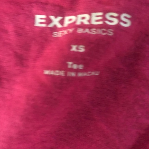 Express sexy basics v neck tee - Picture 2 of 6